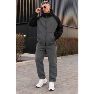 Чоловічий теплий костюм Polar Fleece Premium (на блискавці)