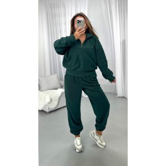 Жіночий теплий флісовий костюм Soft Polar на блискавці