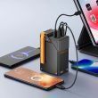 Павербанк WUW TUGII Y365 30000mAh 65W чорний з дисплеем