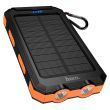 Павербанк HOCO J164 Platinum Solar 8000mAh із сонячною панеллю та компасом