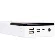 Потужний білий повербанк PowerX Q500 30000 мАг на 2 USB порти