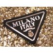 Оригінальний трикутний шеврон MILANO ITALY на флісовому костюмі якісна фурнітура