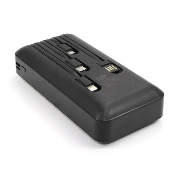 Роз'єми USB, Type-C та Micro-USB на торці зарядного пристрою KP-27